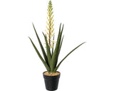 Planta Artificiala Aloe Vera In Ghiveci H 65 Cm Verde
