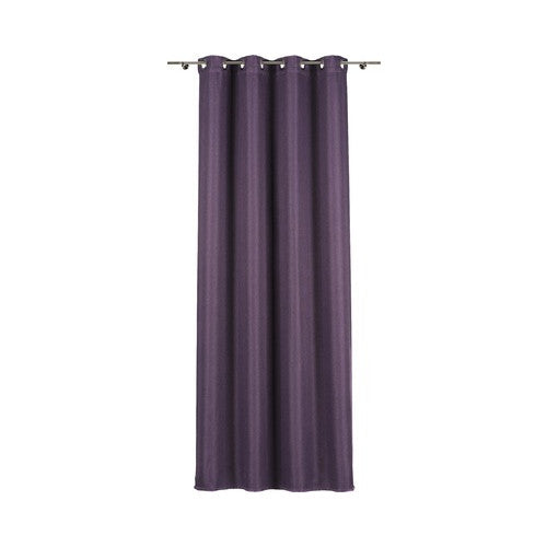 Draperie prindere pe inele, mov, 140x260 cm
