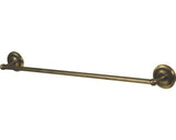 Suport prosop de baie, tip bara, din alama, 46 cm