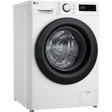 LG F2DR508SBW masina de spalat cu uscator cu abur, max. 1200 rpm, tehnologie AI DD, design ingust, 8/5 kg,
