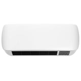 Aeroterma de perete Eurom, WH2018, tehnologie Ceramica, temperatura reglabila 10-35°C, 2 trepte putere, functie Open Window, display LED, timer si timer saptamanal, protectie supraincalzire, 2000 W, telecomanda si kit de instalare incluse, alb