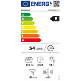 Masina de spalat rufe Whirlpool FreshCare+ FFB 8258 WV EE, 8 kg, 1200 rpm, Clasa B, Steam Refresh, Tehnologia al-6lea Simt, Motor Inverter, Alb
