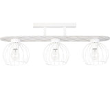 Lustra Wista E27 Max. 3x60w, Alba