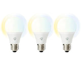 Set 3 Becuri Led Variabile Nedis E27 9w 806 Lumeni, Glob Mat A60, Conexiune Wifi