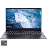 Laptop Lenovo IdeaPad 1 14ALC7 cu procesor AMD Ryzen™ 7 5700U pana la 4.3 GHz, 14", Full HD, IPS, 16GB DDR4, 512GB SSD, AMD Radeon™ Graphics, No OS, Abyss Blue