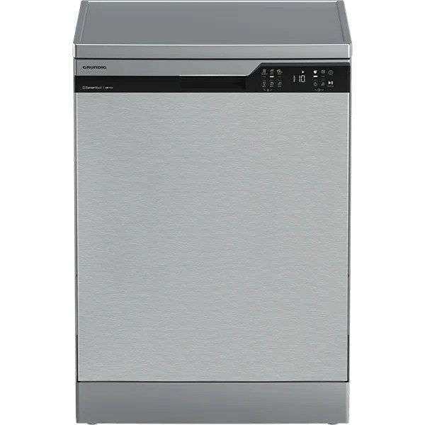 Masina de Spalat Vase GRUNDIG GNFP3630XB, CornerWash, 16 seturi, 6 programe, 60 cm, Clasa C, Inox