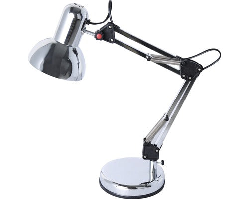 Lampa De Birou Bootis E27 Max. 1x15w, Crom Lucios