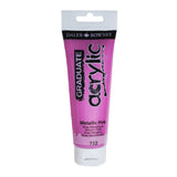 Culoare acrilica Graduate Daler Rowney - Metallic Pink - 120 ml