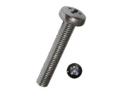 Suruburi Metrice Cu Cap Bombat Cruce Dresselhaus 4x16 Mm Din7985 Otel Inox A2, 100 Bucati