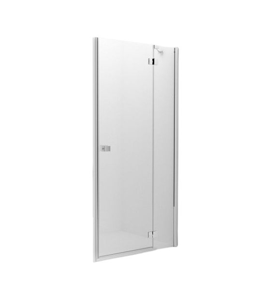 Usa de nisa batanta Radaway Almatea DWJ, 90x195 cm, sticla securizata transparenta, profil crom, dreapta