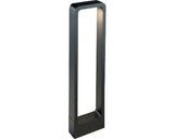 Stalp Pitic Cu Led Integrat Thika 9w 520 Lumeni, 60 Cm, Pentru Exterior Ip54, Negru