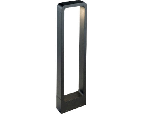 Stalp Pitic Cu Led Integrat Thika 9w 520 Lumeni, 60 Cm, Pentru Exterior Ip54, Negru