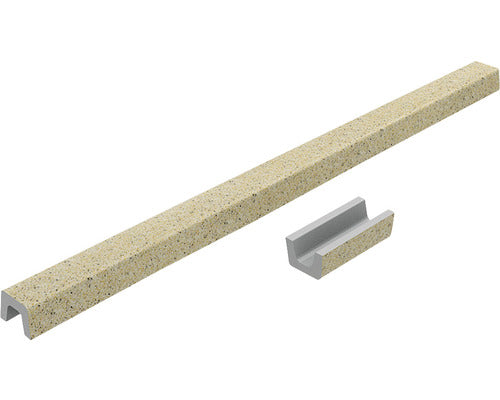 Prag cabina dus drept din granixit 140 cm Sandy Beach