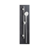 Set dus Jausa para dus 3 functii bara perete 80 cm furtun dus 150 cm crom / alb