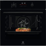 Cuptor incorporabil Electrolux EOD6P77Z, Electric, 72 l, Autocuratare pirolitica, SteamBake, Grill, Timer electronic, Afisaj LED, Clasa A+, Negru
