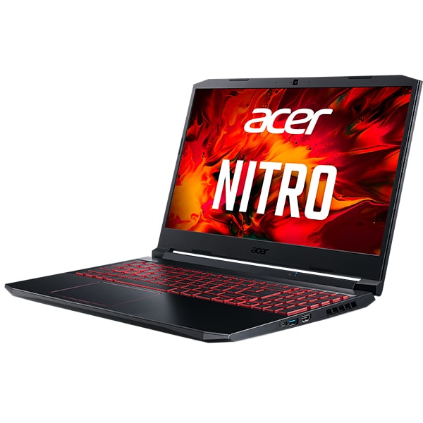 Laptop ACER Nitro 5 AN517-41-R1E5, AMD Ryzen 7 5800H pana la 4.4GHz, 17.3" Full HD, 16GB, SSD 1TB, NVIDIA GeForce RTX 3080 8GB, Free DOS, Negru