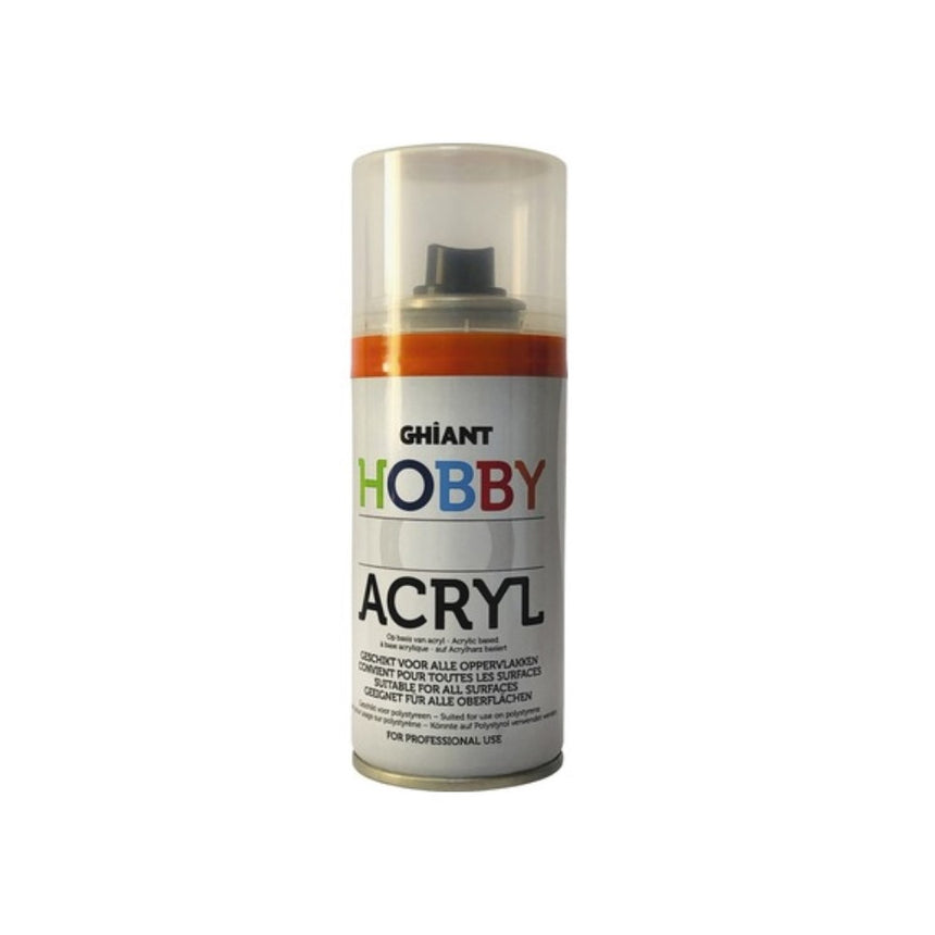 Culoare Acrilica Spray Hobby Acryl Ghiant - Orange - 150 ml
