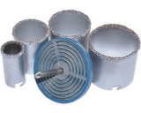 Set carote diamantate Haromac, pentru faianta, 6 bucati