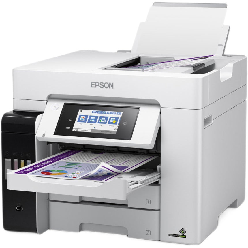 Multifunctional Inkjet color CISS Epson EcoTank L6580, A4, ADF, Wireless