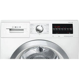 Uscator de rufe BOSCH WTW85491BY, Pompa de caldura 9kg, 15 programe ,Condensare, Clasa A++, Alb
