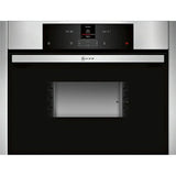 Cuptor incorporabil NEFF C15DR00N0, Abur, 38 l, 4 functii, Inox-Negru