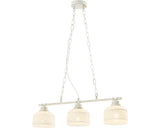 Lustra Grass E27 Max. 3x11w, Alb/auriu Antic
