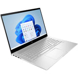 Laptop HP ENVY 17-cr0043nn cu procesor Intel® Core™ i5-1240P pana la 4.40 GHz, 17.3" Full HD, IPS, 16GB, 512GB SSD, Intel® Iris® Xe Graphics, Windows 11 Home, Natural Silver