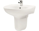 Lavoar Cersanit Solari, 55 cm, Alb