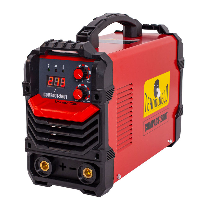 Invertor de sudura Tehnoweld COMPACT-280T, 220 A, 230 V, electrozi 1.6-4.0 mm, 7.9 kg