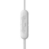 Casti SONY WIC310, Bluetooth, In-Ear, Microfon, Alb