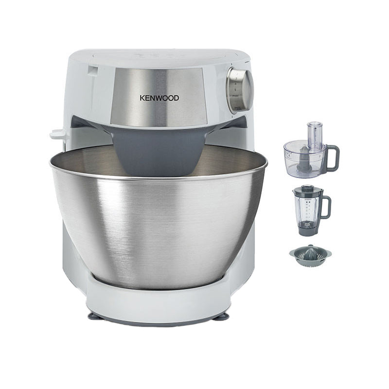 Robot de bucatarie KENWOOD Prospero+ KHC29.H0WH, 1000 W, vas 4.3l, blender 1.5l, procesor alimente, presa citrice, 3 accesorii patiserie, 6 trepte viteza, alb