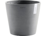Ghiveci Ecopots Amsterdam Cu Sistem De Irigare Plastic Ø 30 Cm H 26 Cm Gri