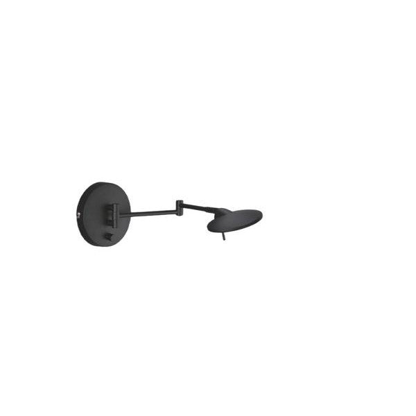 Aplica, Trio, Metal, 8 W, Negru