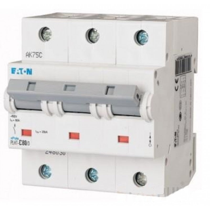 Siguranta automata Eaton PLHT 3P curba C 80A 4,5kA