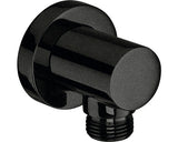 Cot racord pentru furtun dus 1/2" brushed titanium black