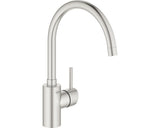 Baterie Bucatarie Monocomanda Grohe Concetto 32661 Supersteel Mat