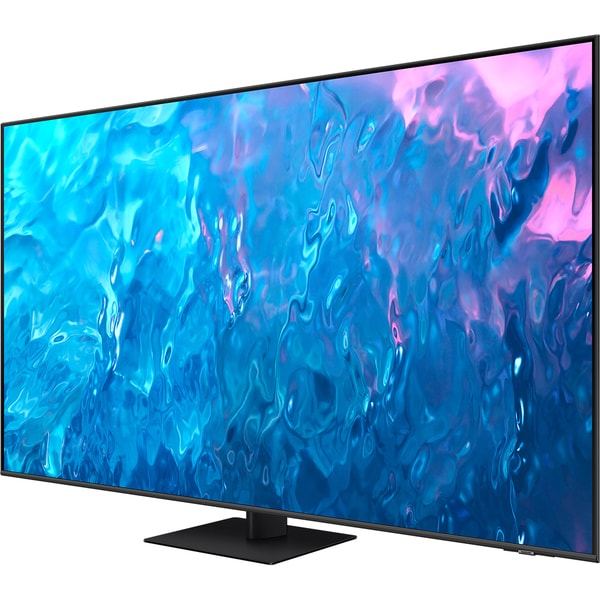 Televizor QLED Smart SAMSUNG 55Q70C, Ultra HD 4K, HDR, 138 cm, Clasa G, Gri