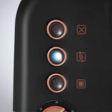 Prajitor de paine Morphy Richards 222016, 850W, 2 felii, Negru