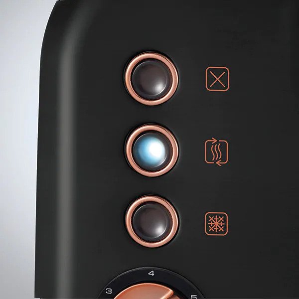 Prajitor de paine Morphy Richards 222016, 850W, 2 felii, Negru