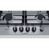 Plita incorporabila BOSCH PCP6A5M90, Gaz, 4 arzatoare, Inox