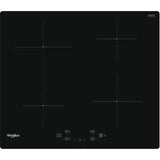 Plita incorporabila Whirlpool WS Q2160 NE, Inductie, 4 zone de gatit, Tehnologia Al 6-lea Simt, Booster, Timer, Blocare acces copii, Power Management, Indicator incalzire reziduala, 60 cm, Negru