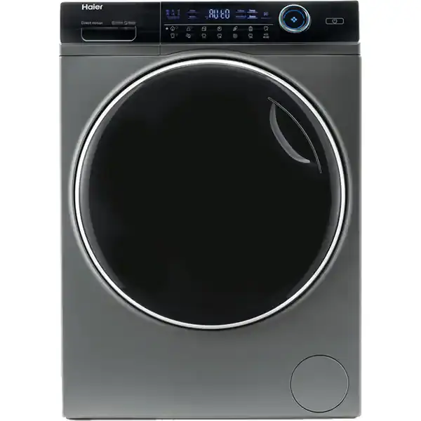 Masina de spalat HAIER HW80-B14979S8, motor Direct Motion, clasa A, 8 kg, 1400 rpm, Steam, Refresh, ABT, iluminare tambur, antracit