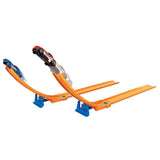 Cutie Hot Wheels, Rack and Track pentru 44 masinute, Portocaliu