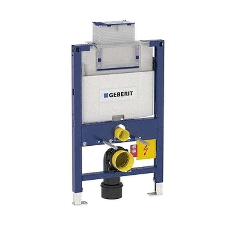 Rezervor WC incastrat Geberit Duofix Omega 12cm, pentru vas suspendat, 3/6 l, 50x82 cm