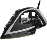 Fier de Calcat TEFAL Puregliss FV8062E0, 3000W, 280g/min, 270ml, Talpa Durilium AirGlide, Negru-Gri