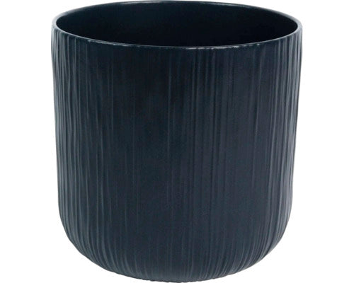 Masca Ghiveci Alma Ø 20, 5 H 20 Cm Ceramica Albastru Inchis