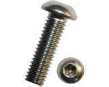 Suruburi Metrice Cu Cap Semibombat Si Hexagon Interior Dresselhaus 4x6 Mm Din7380-1 Otel Inox A2, 100 Bucati