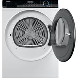 Uscator de Rufe HAIER HD90-A2939-S, Pompa de Caldura, 9 kg, 15 Programe, Clasa A++, Alb