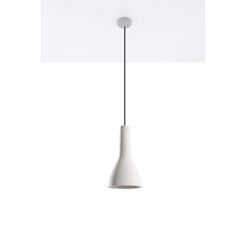 Pendul Sollux Lighting Empoli E27, 60W, Loft Design, Alb