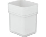 Suport pentru perie WC Lenz Karma, alb mat